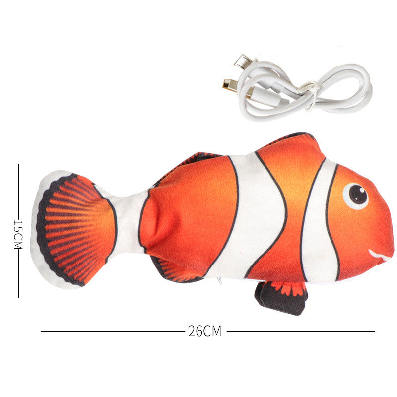 Flopping Fish Cat Toy (USB Rechargeable)