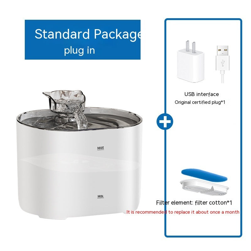 Automatic Circulating Cat Water Fountain