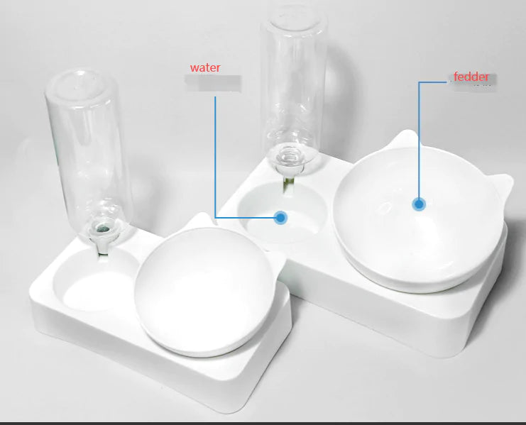 Set gamelle et fontaine pour animaux