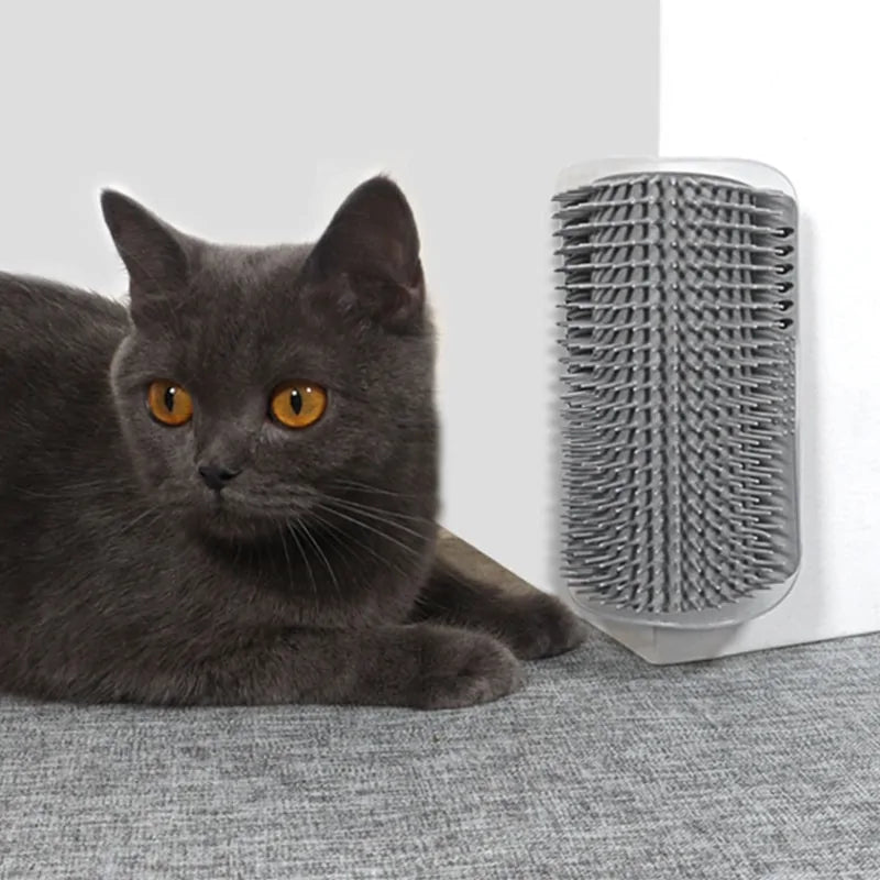 Cat Grooming Comb with Soft Bristles