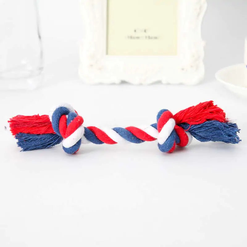Cotton Rope Knot Chew Toy for Dogs and Cats