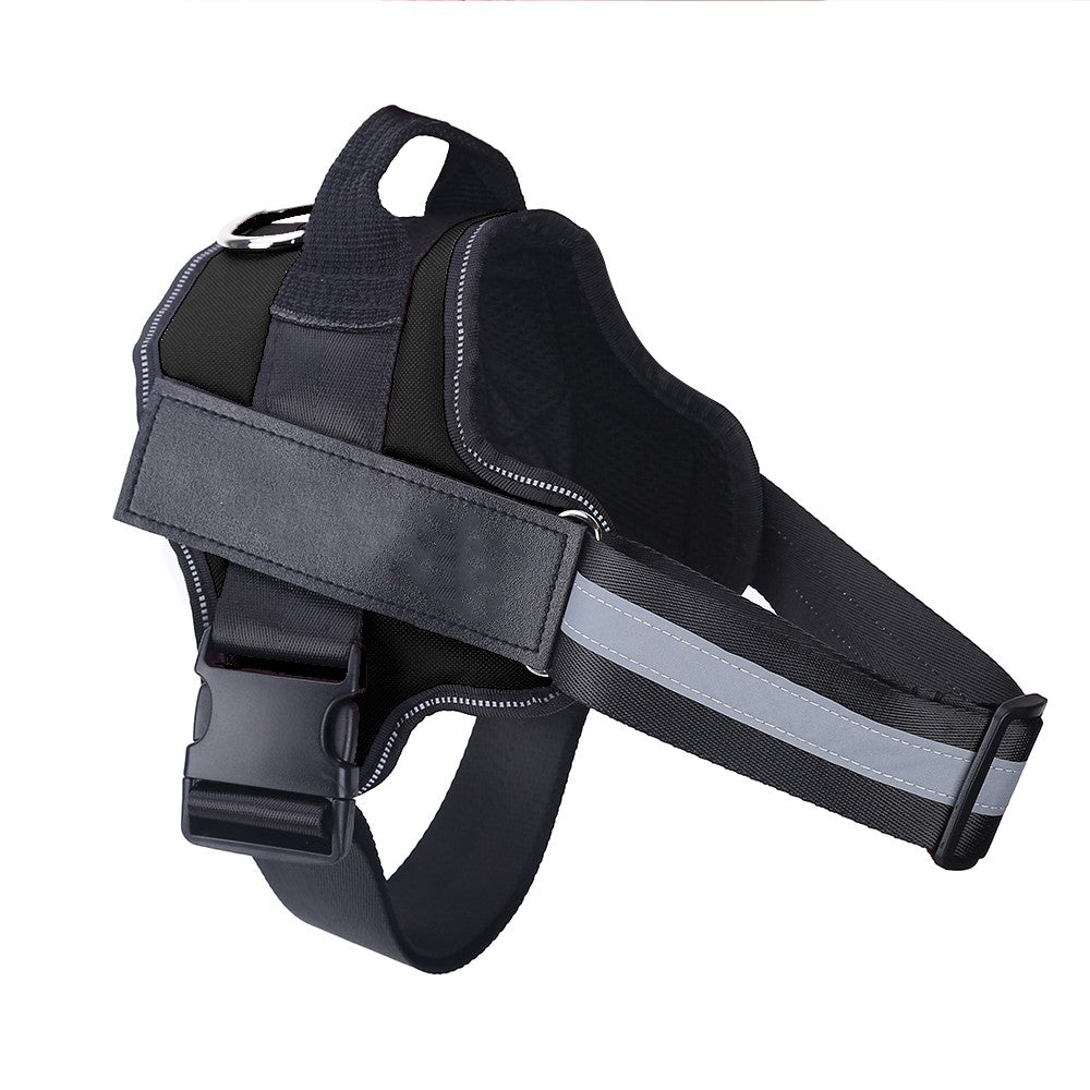 Harnais anti-traction pour chien (réfléchissant, réglable)