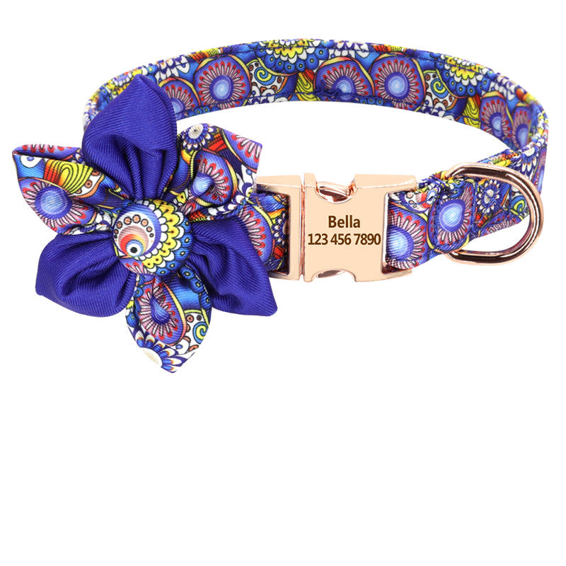Collier réglable pour chien (réfléchissant)