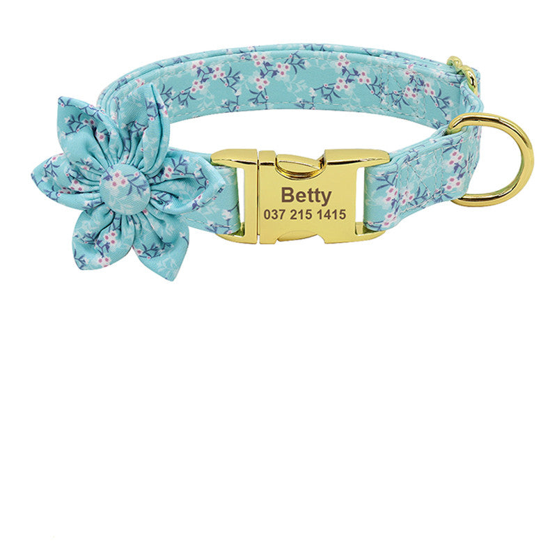 Collier réglable pour chien (réfléchissant)