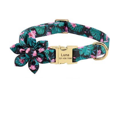 Collier réglable pour chien (réfléchissant)