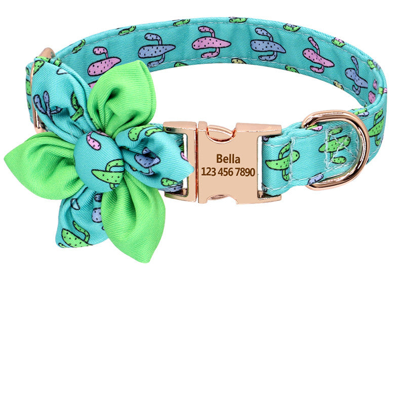Collier réglable pour chien (réfléchissant)