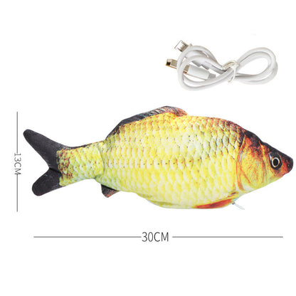 Flopping Fish Cat Toy (USB Rechargeable)