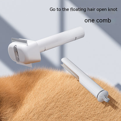 3-in-1 Pet Dematting and Detangling Comb