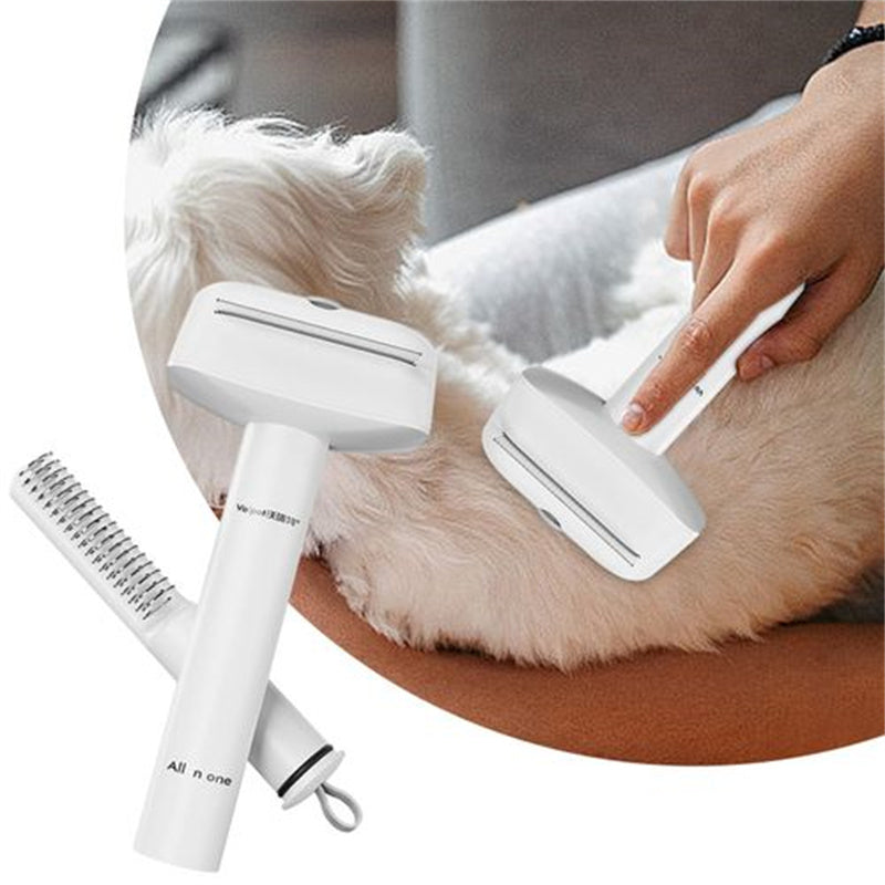 3-in-1 Pet Dematting and Detangling Comb