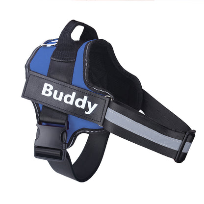 Harnais anti-traction pour chien (réfléchissant, réglable)