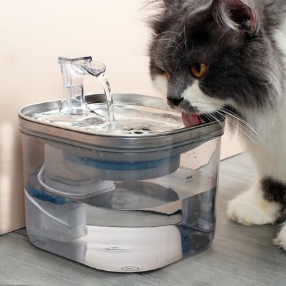 304 Stainless Steel Automatic Pet Water Fountain