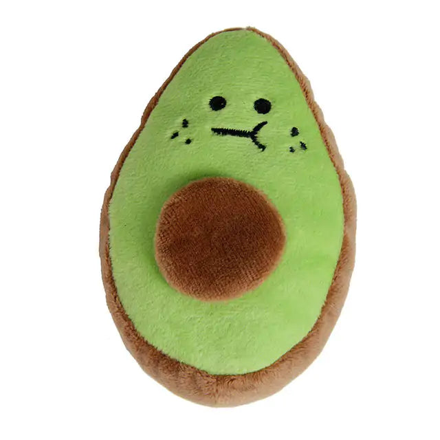 Fruit Plush Pet Toys for Dogs and Cats