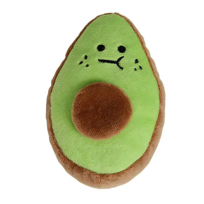 Fruit Plush Pet Toys for Dogs and Cats