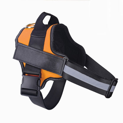 Harnais anti-traction pour chien (réfléchissant, réglable)