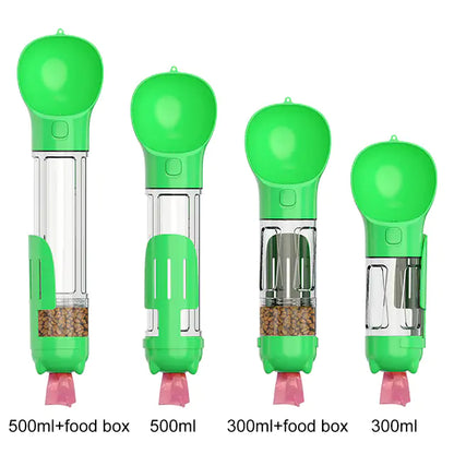 Portable Travel Pet Feeder and Water Bottle