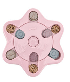 Jouet puzzle distributeur pour chien (anti-glouton, QI)