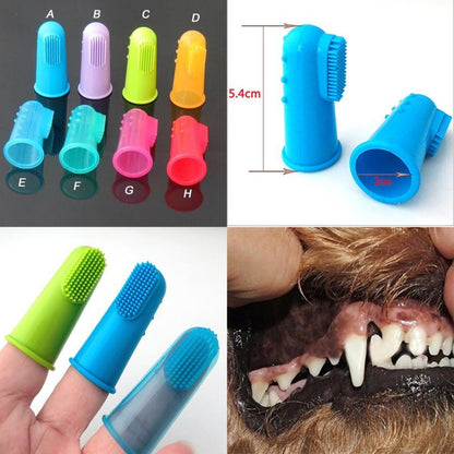 Finger Toothbrush for Dogs & Cats