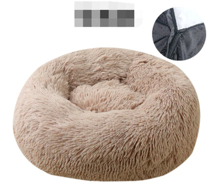 Calming Donut Cuddler Dog Bed