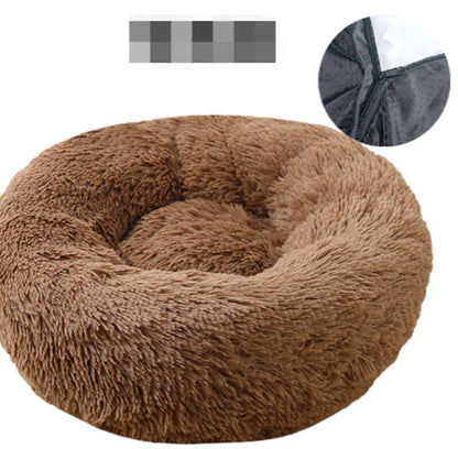 Calming Donut Cuddler Dog Bed
