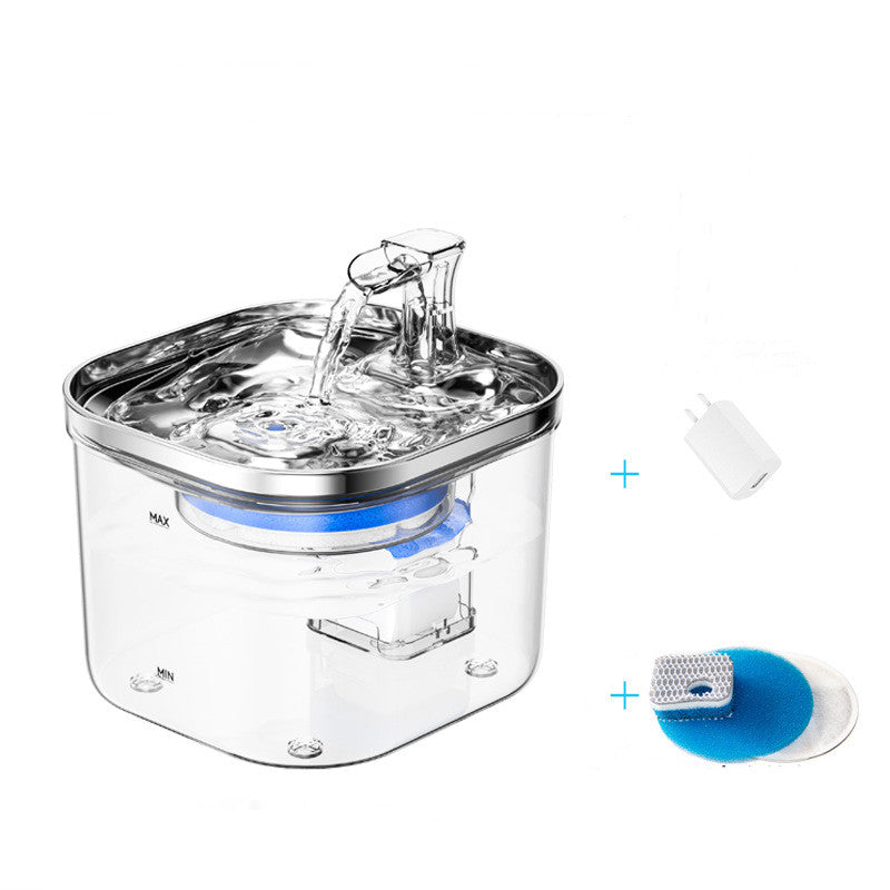 304 Stainless Steel Automatic Pet Water Fountain