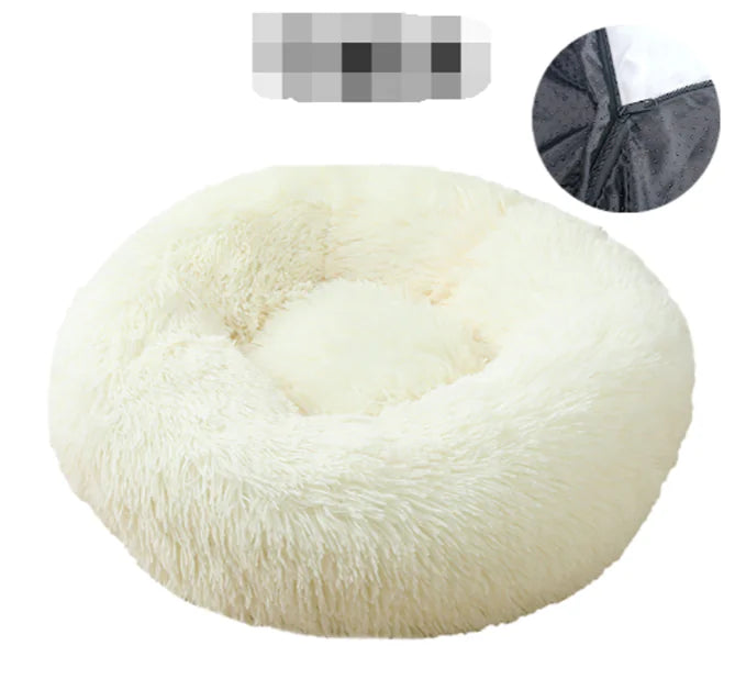 Calming Donut Cuddler Dog Bed