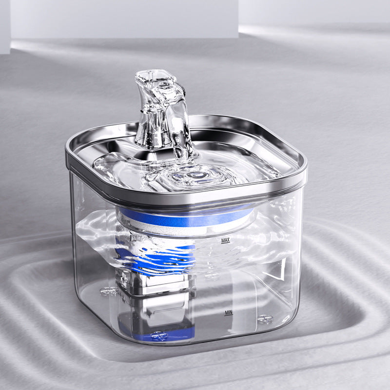 304 Stainless Steel Automatic Pet Water Fountain