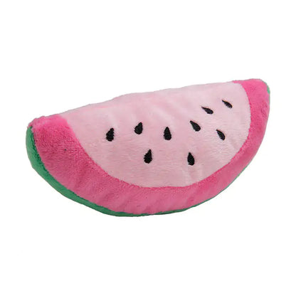 Fruit Plush Pet Toys for Dogs and Cats