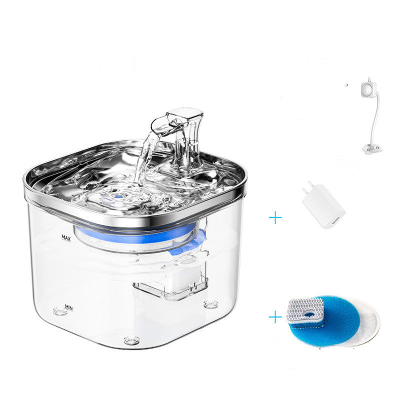 304 Stainless Steel Automatic Pet Water Fountain