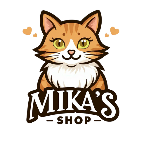 Mika's Shop logo - Mika the cat