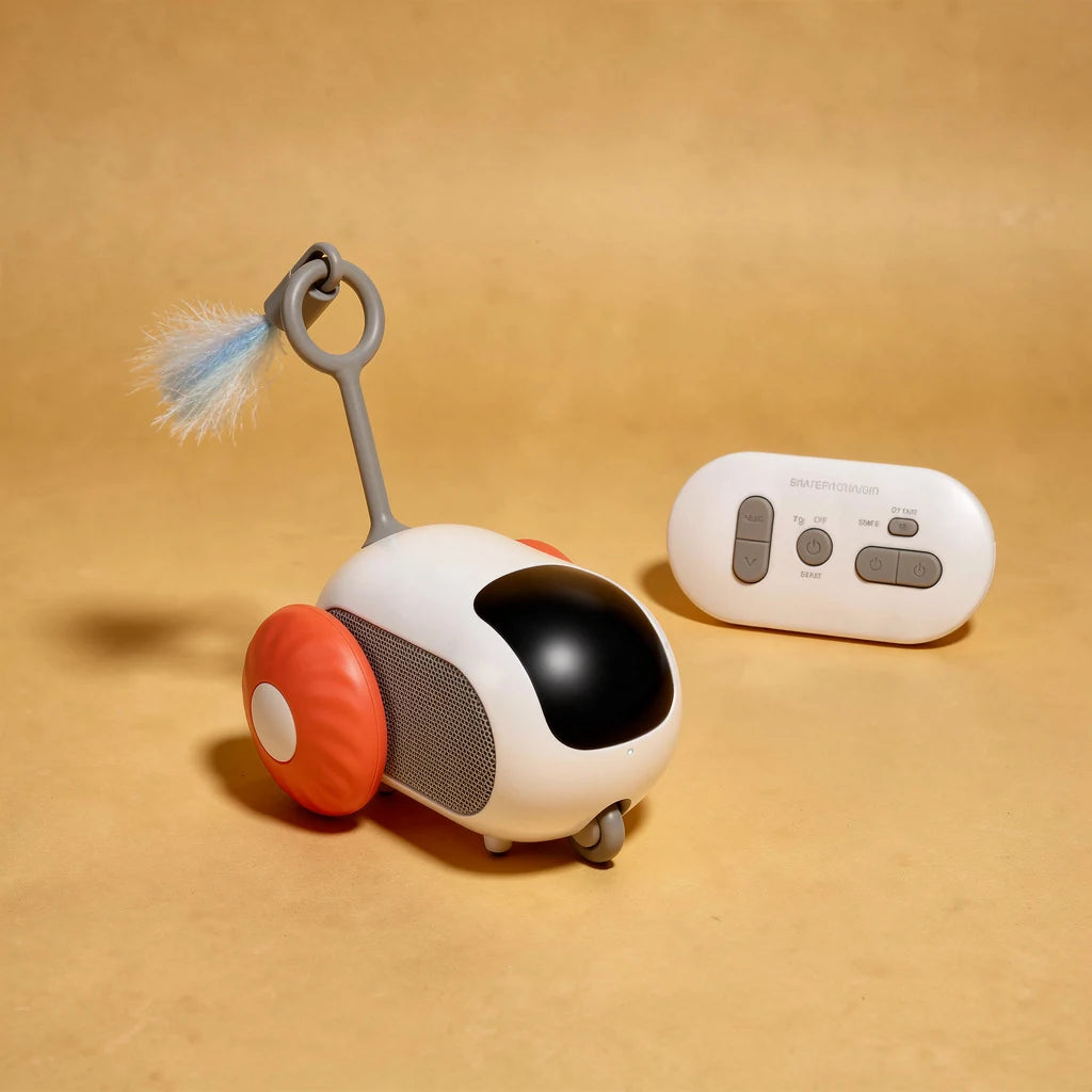 I-Mouse remote control cat toy with remote, studio photo
