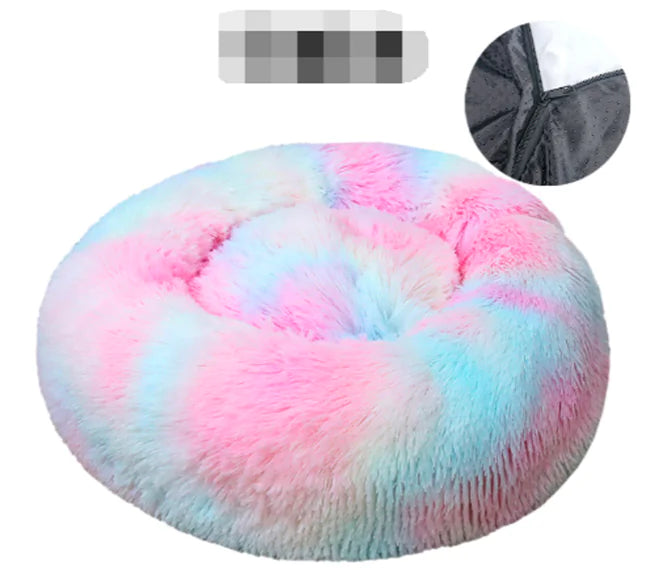 Calming Donut Cuddler Dog Bed