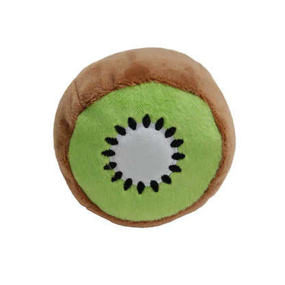 Fruit Plush Pet Toys for Dogs and Cats