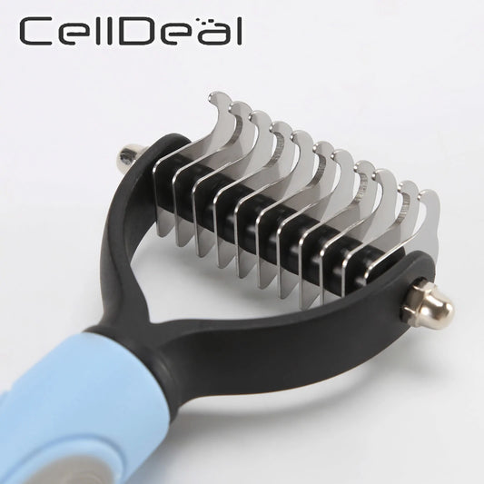 Pet Deshedding and Detangling Comb