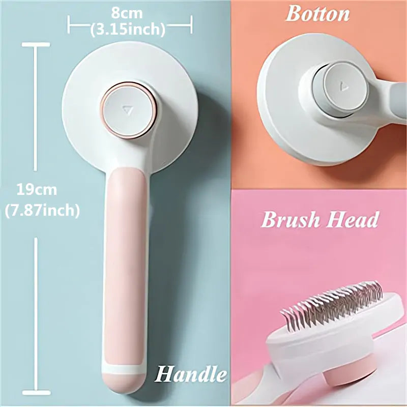 Pet Deshedding Brush for Undercoat