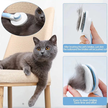 Pet Deshedding Brush for Undercoat